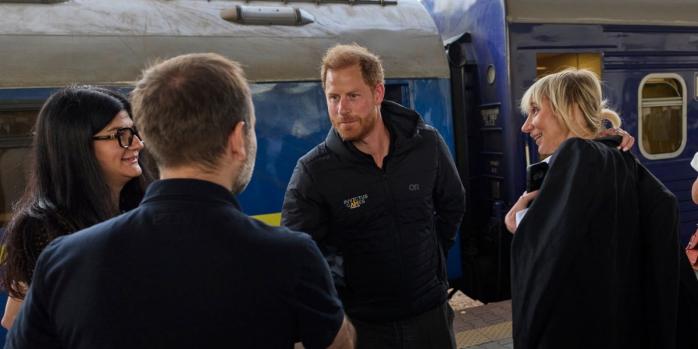 Принц Гаррі прибув до Києва, фото: The Guardian