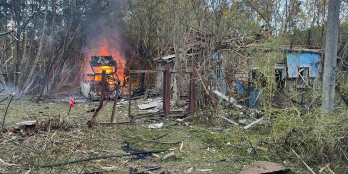 Последствия российской воздушной атаки в Сумской области, фото: прокуратура Сумской области