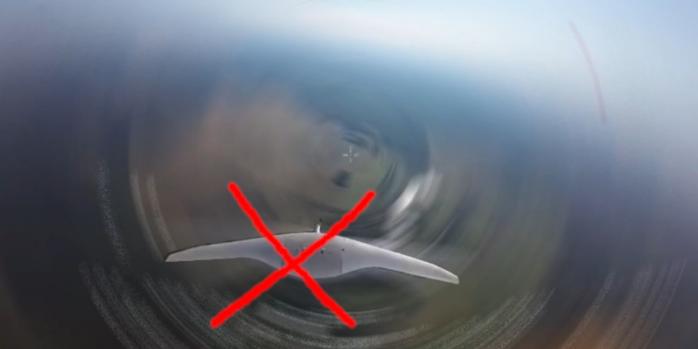 Уничтожение вражеских беспилотников, скриншот видео