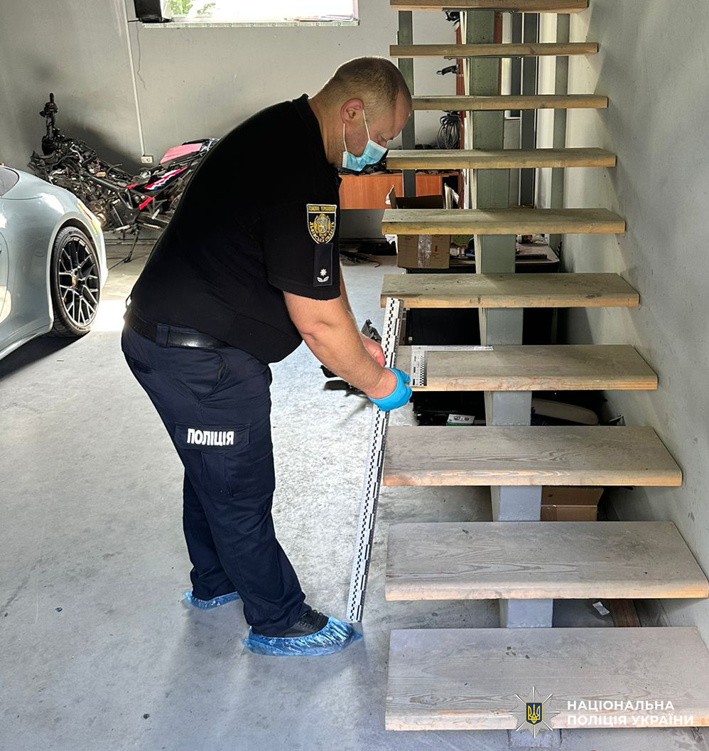 Стрілянина сталася в автосервісі на Львівщині. Фото: НПУ