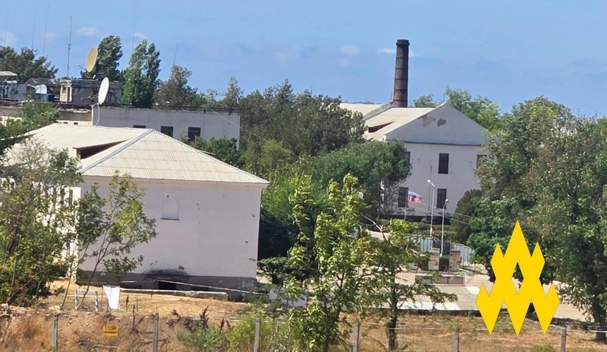 Навчальний центр Чорноморського флоту РФ. Фото: «АТЕШ»