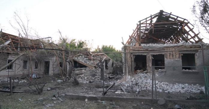 Россияне били по Запорожскому району. Фото: ОВА