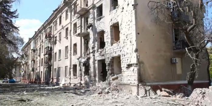 Рашисты в ночь на 16 сентября атаковали Краматорскими авиабомбами, скриншот видео