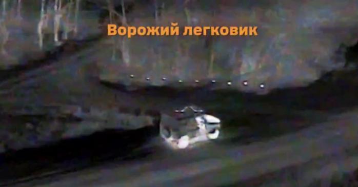 Уничтожение российских захватчиков, скриншот видео