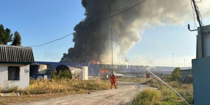 Последствия российской воздушной атаки 16 сентября в Киевской области, фото: Киевская ОВА