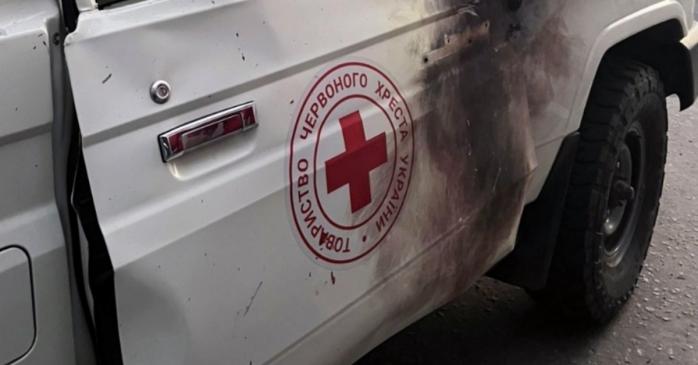 Последствия российской атаки в Херсонской области, фото: полиция Херсонщины