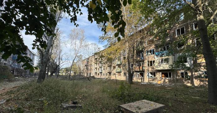 Россияне снова сбросили бомбы на Константиновку. Фото: ГВА