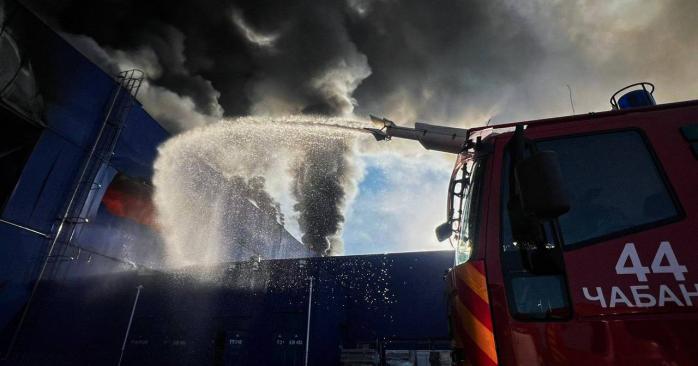 Пожежа на Київщині. Фото: ДСНС