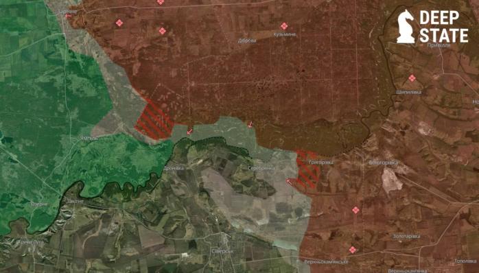РФ пытается полностью оккупировать Серебрянское лесничество — DeepState