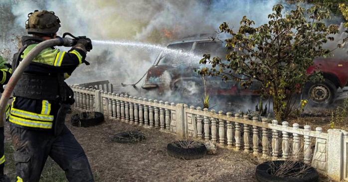 Авіація РФ атакувала Інгулець на Херсонщині. Фото: 