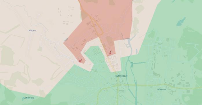 Армия РФ продвинулась в Купянске. Карта: DeepState