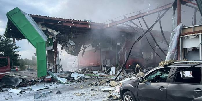 Последствия российского авиаудара по Полтавской области, фото: Полтавская ОВА