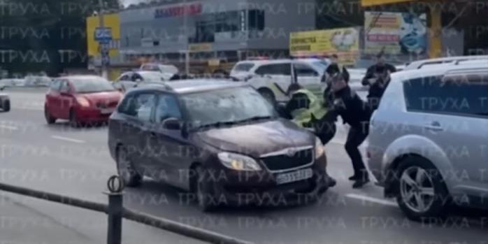 ДТП у Тернополі, скріншот відео