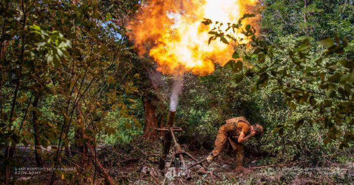 На фронте за сутки произошло 223 боя. Фото: Азов