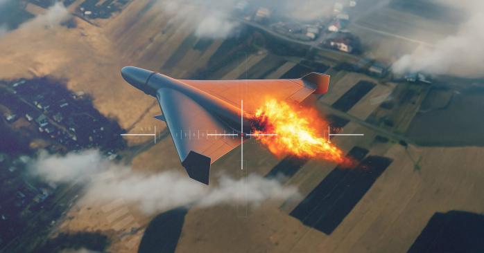 Украинский F-16 сбил «Шахед» с помощью пушки Vulcan. Фото: 