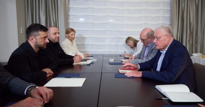 Владимир Зеленский рассказал Киту Келлогу о результате контрнаступления возле Доброполья. Фото: 