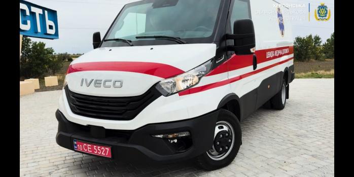 Бронированный автомобиль скорой помощи приобрели для Станиславской общины, скриншот видео