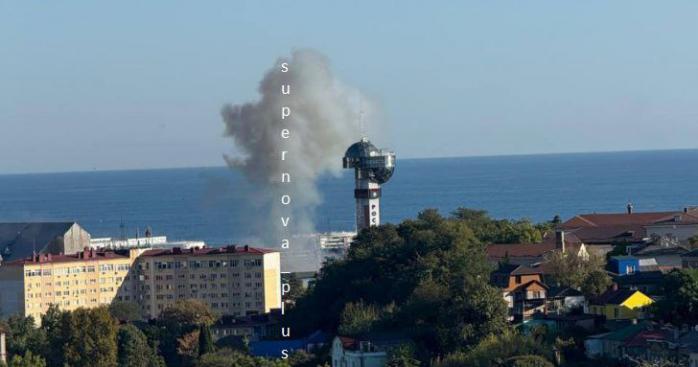 Морские дроны атаковали порт Туапсе. Фото: соцсети