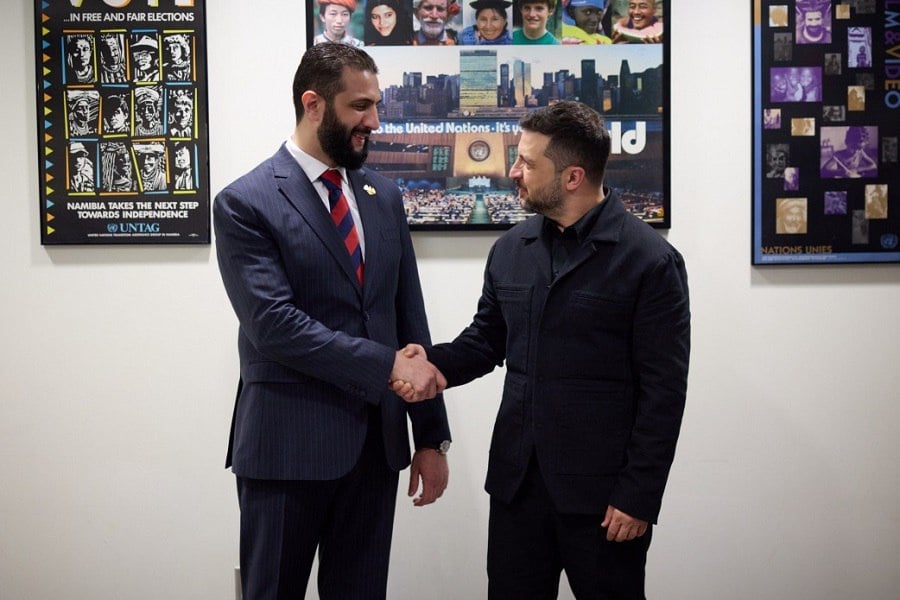 Україна та Сирія відновили дипломатичні відносини. Фото: ОП