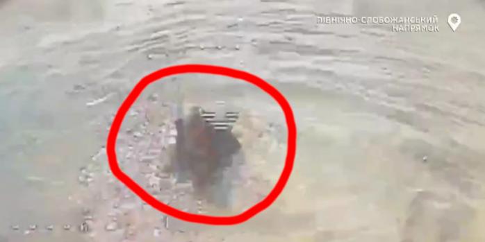 Уничтожение российских захватчиков, скриншот видео