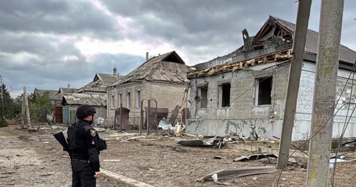 Армия РФ снова атаковала Константиновку. Фото: МВА