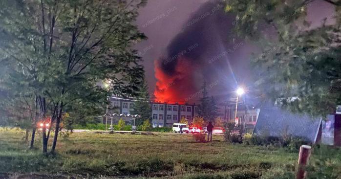Дроны атаковали завод «Электродеталь». Фото:
