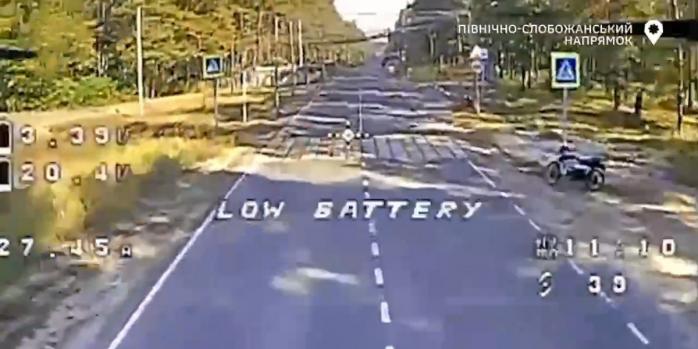 Уничтожение российских захватчиков, скриншот видео