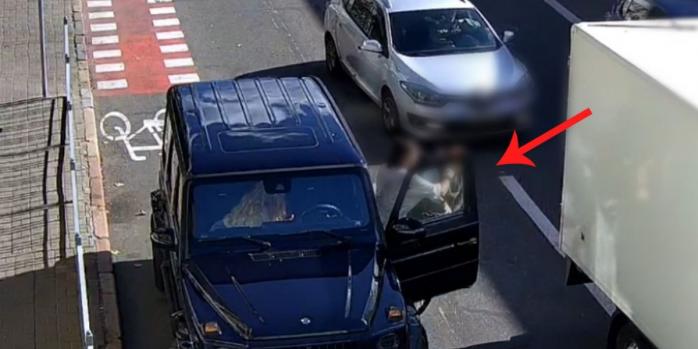 Во время инцидента в Киеве, фото: полиция Киева