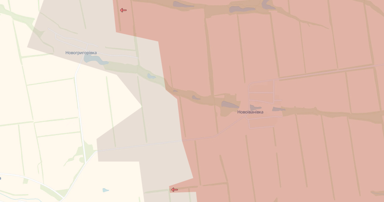 Армія РФ просунулася на Дніпропетровщині та Запоріжжі. Карта: DeepState