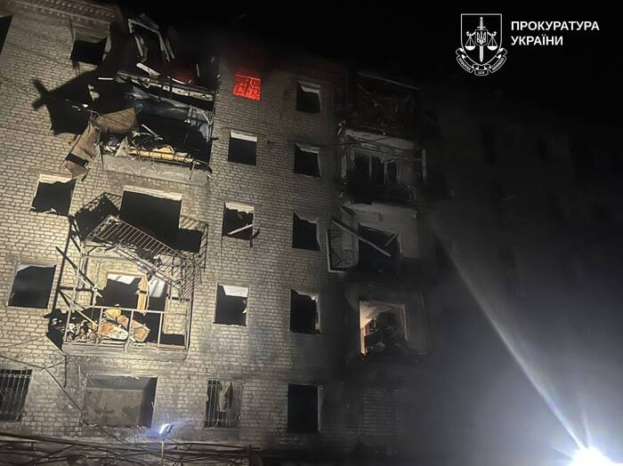 Рашисти 1 жовтня завдали ракетного удару по Балаклії, фото: Харківська обласна прокуратура