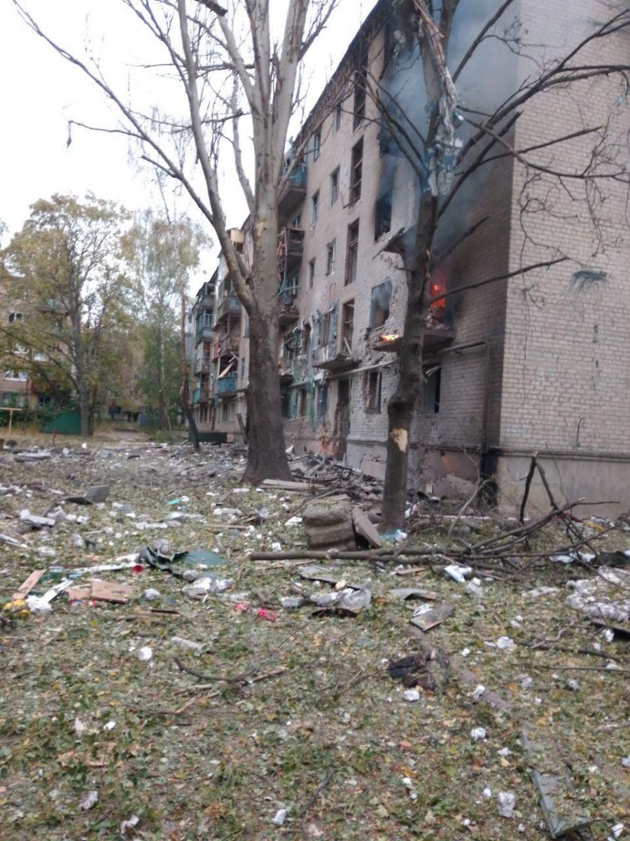 Руйнування у Костянтинівці. Фото: Сергій Горбунов