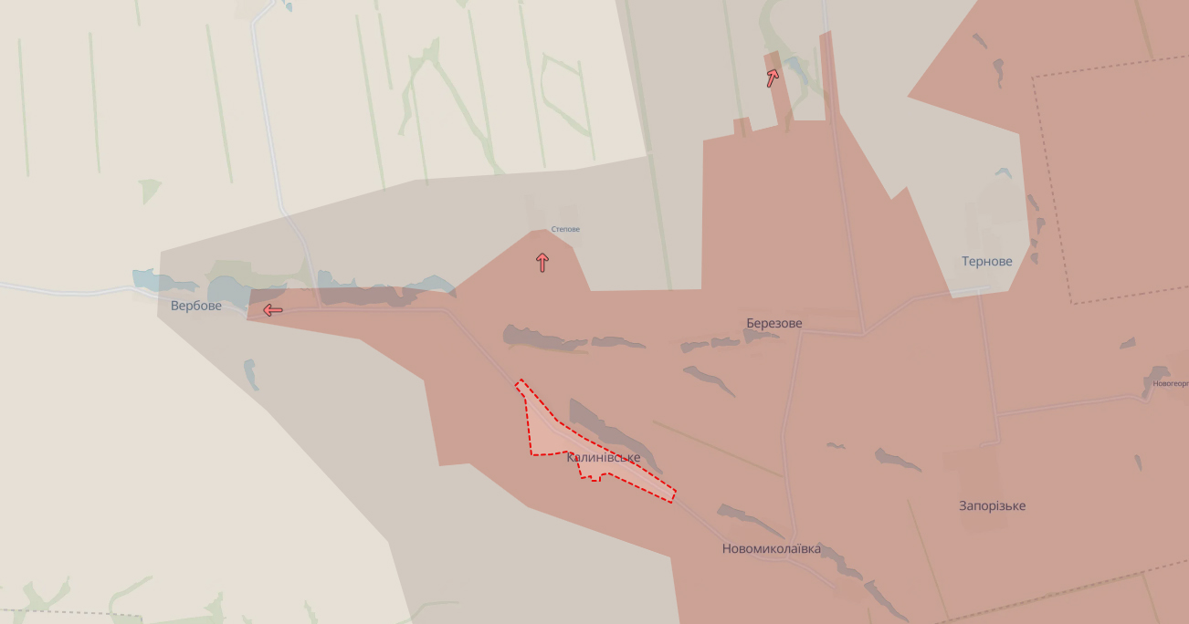 Росіяни окупували ще три населені пункти. Карта: DeepState