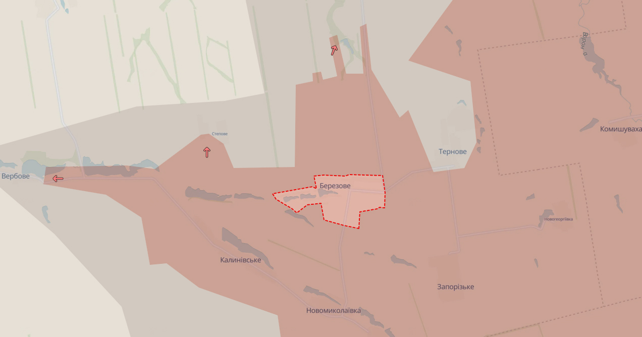 Росіяни окупували ще три населені пункти. Карта: DeepState