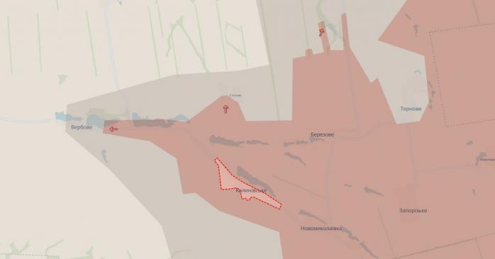 Россияне оккупировали еще три населенных пункта. Карта: DeepState