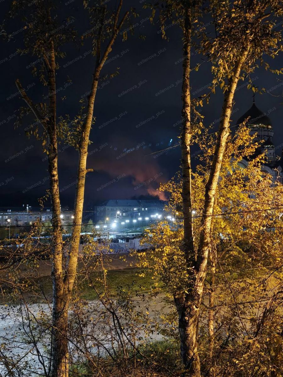 Вибухи прогриміли на хімзаводі «Азот». Фото: соцмережі