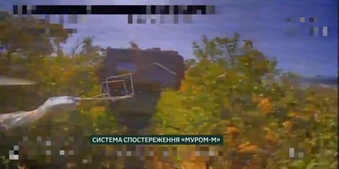 Уничтожение российской военной техники, скриншот видео