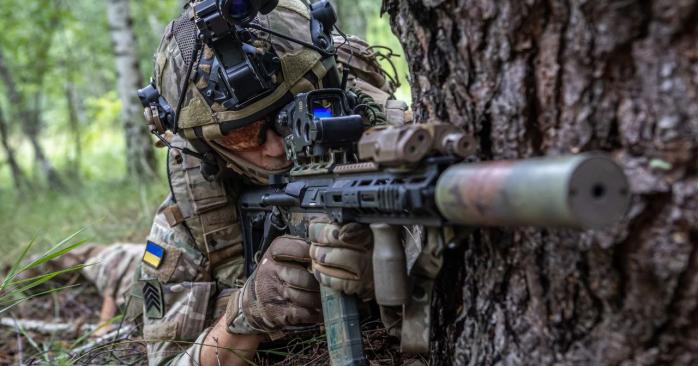 Украинские военные показали зачистку села Сичневое в Днепропетровской области. Фото: 