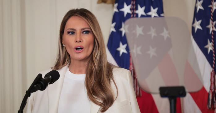 Мелания Трамп заявила о возвращении украинских детей. Фото: