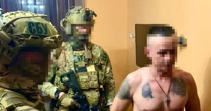 Военный в СЗЧ готовил теракт в центре Запорожья. Фото: СБУ