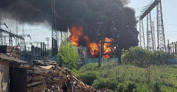 БпЛА ударили по ключевому энергоузлу. Фото: ASTRA