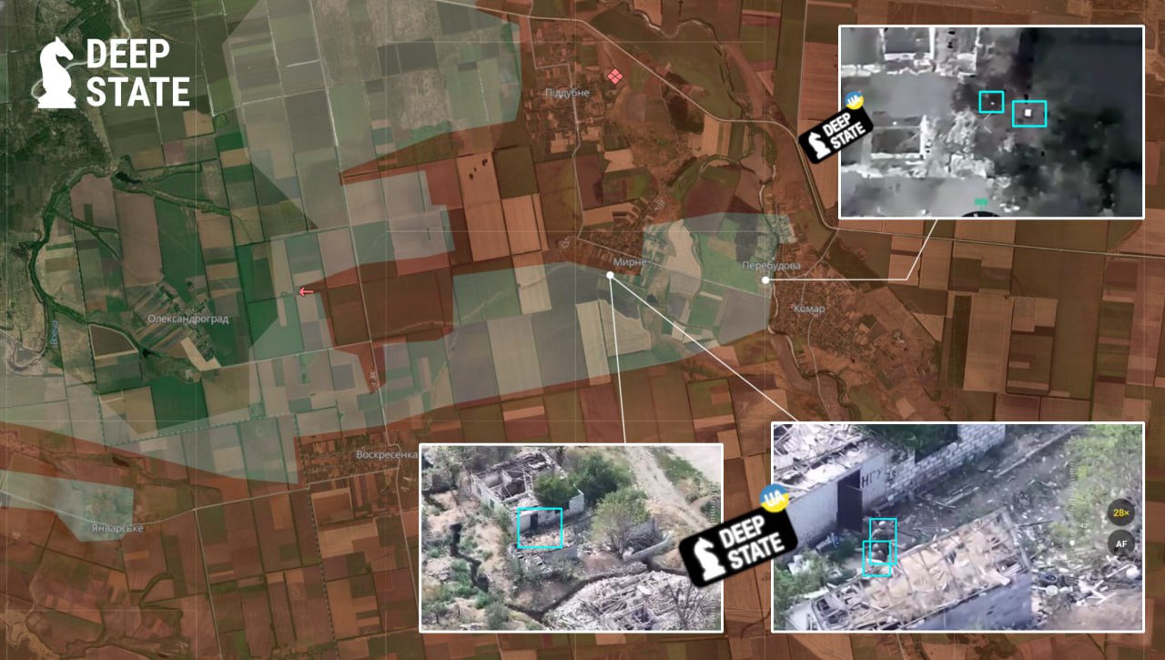 Російська армія захопила три населені пункти. Карта: DeepState