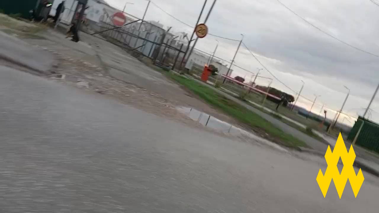 Окупанти поспіхом будують госпіталь в Криму. Фото: АТЕШ