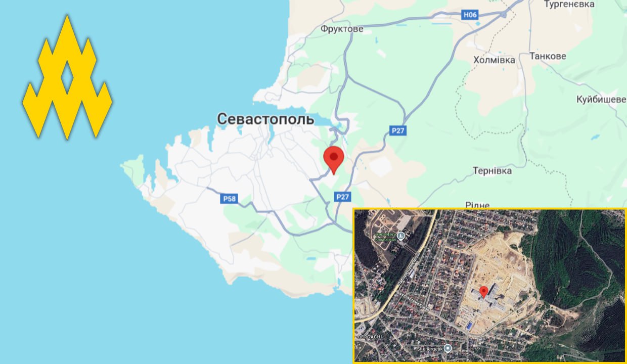 Окупанти поспіхом будують госпіталь в Криму. Фото: АТЕШ