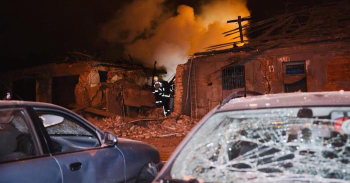 Российские дроны массированно атаковали Кривой Рог. Фото: