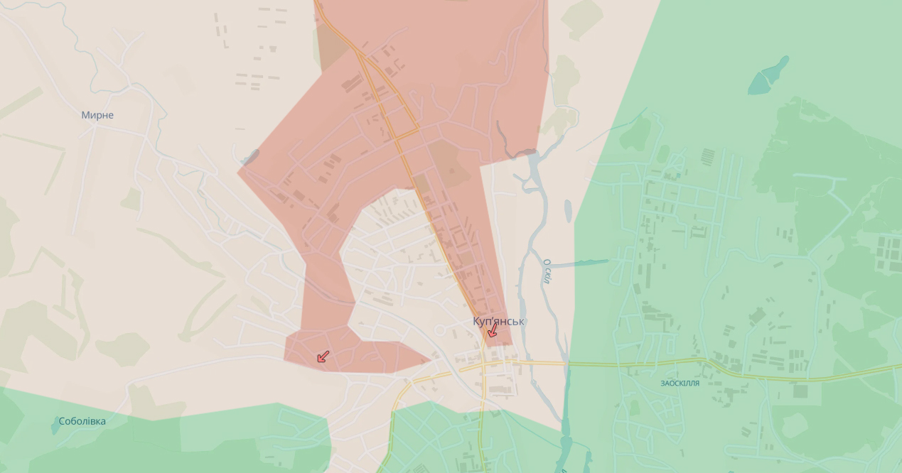 Карта бойових дій в Україні: DeepState