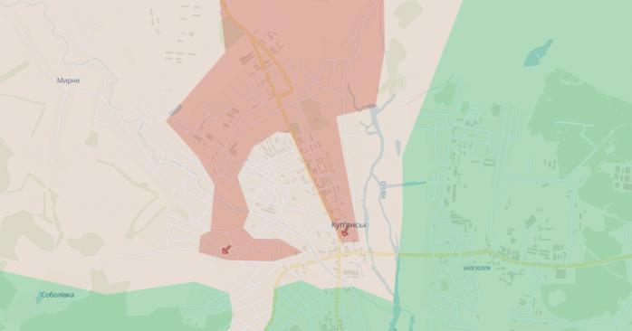 Карта боевых действий в Украине: DeepState