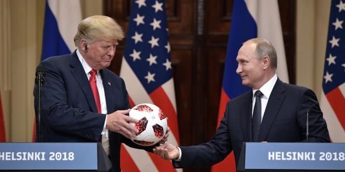 Дональд Трамп и Владимир Путин, фото: Kremlin.ru