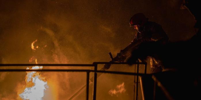 Последствия российского удара по инфраструктуре Сумщины, фото: ГСЧС