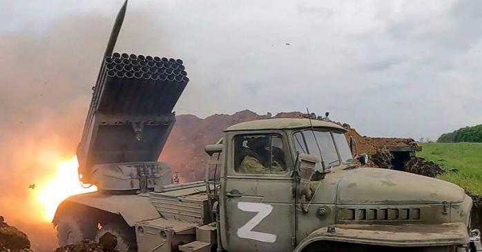 Украинские штурмовики сожгли систему «Град» и два орудия россиян. Фото: 