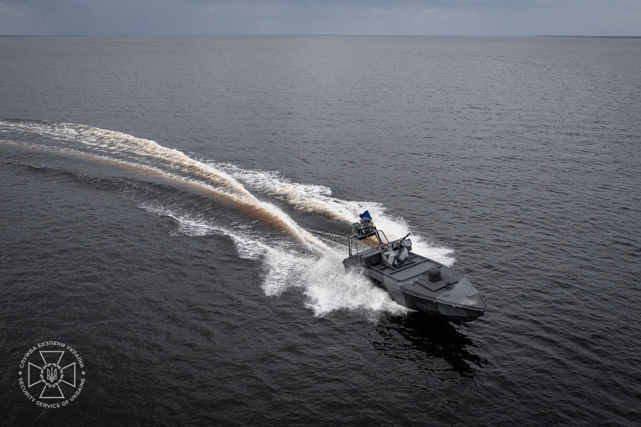 Нове покоління морських дронів Sea Baby. Фото: СБУ